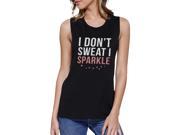 I Sparkle Work Out Muscle Tee Women s Workout Tank Sleeveless Top