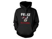 Feliz Navidog Bulldog Hoodie Christmas Sweatshirt For Dog Lovers