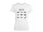 The Bats Women s Graphic Shirt Black Crewneck short Sleeve Tee for Horror Night Funny Shirt Women MEDIUM