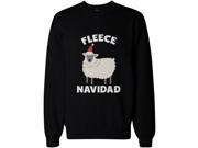 Fleece Navidad Funny Christmas Graphic Sweatshirts Cute X mas Pullover Sweater