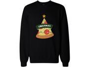 Crustmas Funny Christmas Sweatshirt Holidays Gifts Ideas For Pizza Lovers
