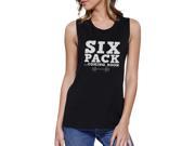 Six Pack Coming Soon Work Out Muscle Tee Women s Gym Sleeveless Tank
