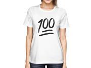 100 Points T shirt Back To School Tee Ladies Cute Short sleeve Shirt