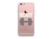 Beast iPhone 6 6S Plus Couple Matching Phone Case Clear Phonecase