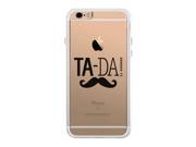 Tada Mustache iPhone 6 6S Phone Case Cute Clear Phonecase