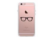 Nerdy Eyeglasses iPhone 6 6S Phone Case Cute Clear Phonecase