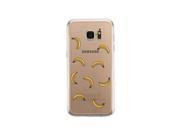 Banana Pattern Galaxy S7 Edge Phone Case Clear Phone Cover