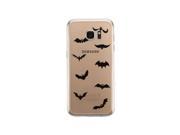 Bat Character Halloween Galaxy S7 Edge Phone Case Clear Phone Cover