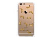 Banana Pattern iPhone 6 6S Plus Phone Case Clear Phonecase