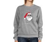 Realest Santa Sweatshirt Funny Christmas Pullover Fleece Sweater