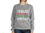 Best Way To Spread Christmas Cheer Sweatshirt Cute Fleece Sweater