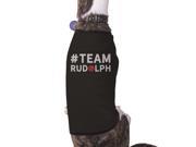 Team Rudolph Pet T shirt Cute Christmas Gifts For Small Dog