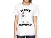 Fleece Navidad White Women s Shirt Funny Christmas Gift Graphic Tee