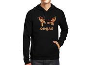 Ginjas Christmas Hoodie Funny Unisex Hooded Pullover Fleece