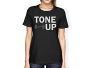 Tone Up Women s T shirt Work Out Cute Graphic Printed Shirt