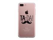 Tada Mustache iPhone 7 7S Plus Phone Case Clear Phonecase