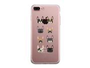French Bulldogs iPhone 7 7S Plus Phone Case Clear Phonecase