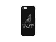 Home Where Pizza Black Ultra Slim Phone Cases For Apple Samsung Galaxy LG HTC