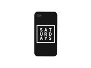 Saturday Black Phone Cases For Apple Samsung Galaxy LG HTC Gift Ideas