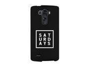 Saturday Black Phone Cases For Apple Samsung Galaxy LG HTC Gift Ideas