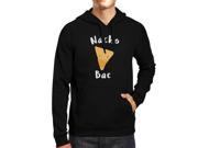 Nacho Bae Unisex Black Hoodie Cute Graphic Funny Gift Food Lovers