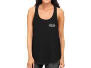 Don t Let Idiot Ruin Your Day Womens Sleeveless Black Tank Top