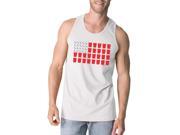 Beer Pong Flag Mens White Cotton Tank Top Funny 4th Of July Gift Beer Pong Flag Mens White Cotton Tank Top Funny 4th Of July Gift