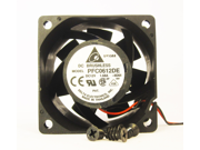 60mm 38mm New Case Fan 12V 67CFM Ball Bearing Waterproof to IP55