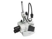 LED Binocular Stereo Microscope w Boom Arm Light High Quality Ships from US
