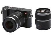 YI M1 4K 20 MP Mirrorless Digital Camera with Interchangeable Lens 12-40mm F3.5-5.6 Lens / 42.5mm F1.8 Storm Black(US Edition)