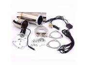 Maxon 3 76mm Electric Exhaust Cutout Catback Downpipe E Cut Valve System Kit Switch
