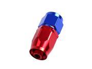 Maxon AN12 12 AN Straight Fuel Swivel Oil Hose End Fitting Adapter Aluminum Red Blue