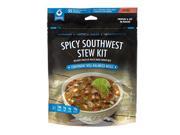 Bannock Spicy Southwest Beef Stew Kit 1 Pouch 2.5 Servings Gluten Free Freeze Dried Camping Hiking Backpacking Meals Cook in Pouch Camp Food