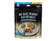 Bannock No Bake Peanut Butter Balls 1 Pouch 2.5 Servings Gluten Free Freeze Dried Camping Hiking Backpacking Dessert Cook in Pouch Camp Food