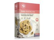 Paka Chocolate Chip Cookie Baking Mix 14.7 Oz Non GMO Low Net Carb Calorie Gluten Free Desserts Protein Fiber Healthy Snacks Treats