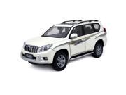 Paudi Model 1 18 Toyota Land Cruiser 2012 white Diecast Model Car