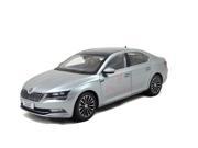 Paudi Model 1 18 Skoda SuperB 2015 Gray Diecast Model Car