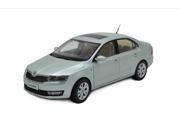 Paudi Model 1 18 Skoda Rapid 2013 Cyan Diecast Model Car