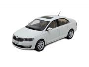 Paudi Model 1 18 Skoda Rapid 2013 White Diecast Model Car