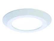 Halo 80CRI LED Flush Mount Disk Light 6 Inch White