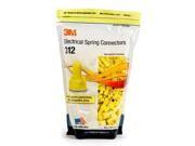 3M TM Electrical Spring Connector 312 POUCH Yellow 100 per Pouch