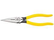 Klein Tools D203 8 8 Inch Heavy Duty Long Nose Pliers Side Cutting