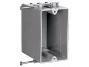 Pass and Seymour P1 22 R 1G Plastic OUTLET BOX