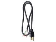 Coleman Cable 09724 16 3 Appliance Replacement Cord with Right Angle Plug 13 Amp 125 Volt SPT 3 4 Feet