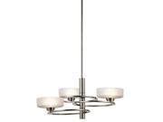 Kichler 43364 Aleeka 3 Tier Chandelier with 3 Lights 36 Chain Included 28 I Classic Pewter