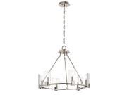 Kichler 43701CLP Six Light Chandelier