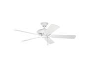 Kichler 300118MWH 52``Ceiling Fan