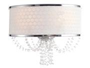 Crystorama Allure Polished Chrome Sconce 9802 CH