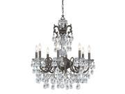 Crystorama 5198-EB-CL-I Eight Light Chandelier Crystorama 5198-EB-CL-I Eight Light Chandelier