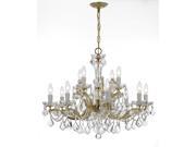 Crystorama 4479 GD CL MWP Chandelier